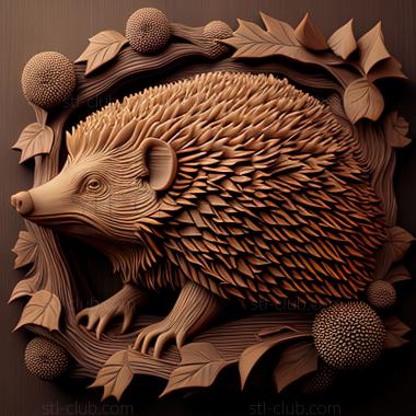 3D model st hedgehog (STL)